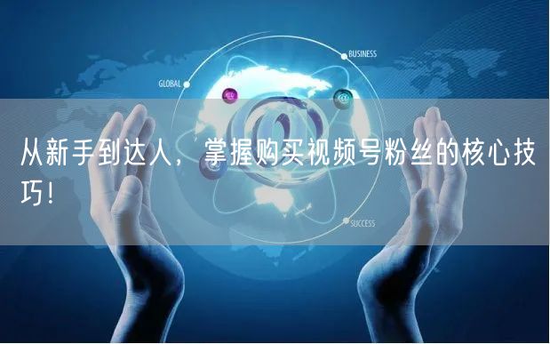 从新手到达人，掌握购买视频号粉丝的核心技巧！
