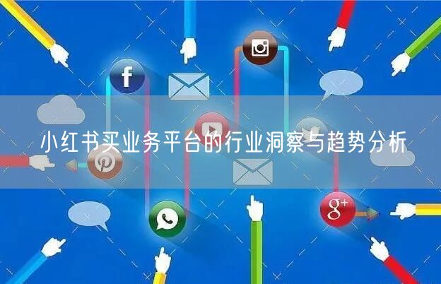 小红书买业务平台的行业洞察与趋势分析