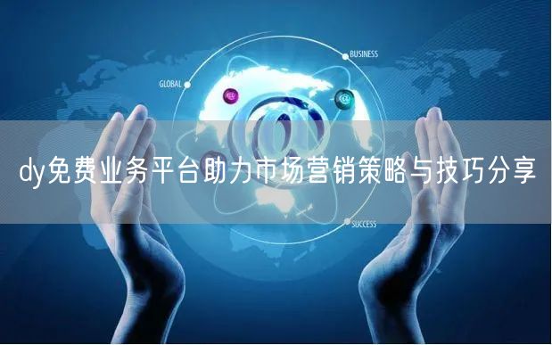 dy免费业务平台助力市场营销策略与技巧分享
