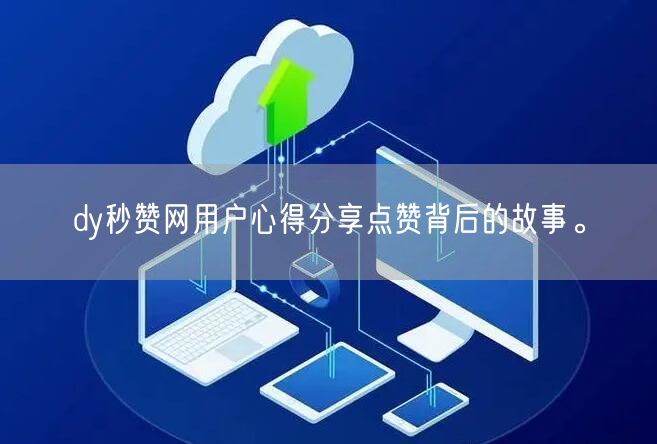dy秒赞网用户心得分享点赞背后的故事。