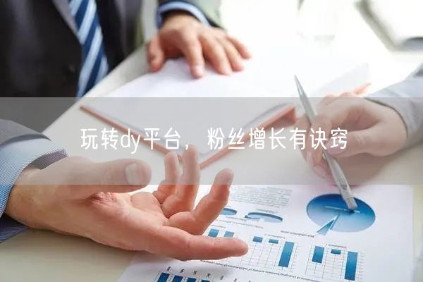 玩转dy平台，粉丝增长有诀窍