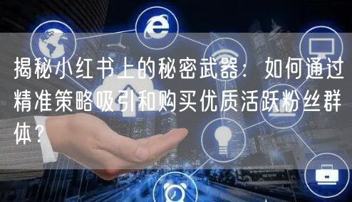 揭秘小红书上的秘密武器：如何通过精准策略吸引和购买优质活跃粉丝群体？
