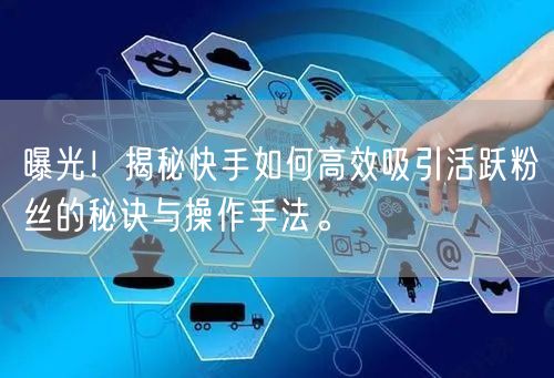 曝光！揭秘快手如何高效吸引活跃粉丝的秘诀与操作手法。
