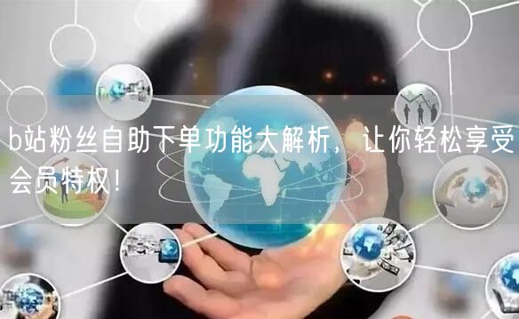 b站粉丝自助下单功能大解析，让你轻松享受会员特权！