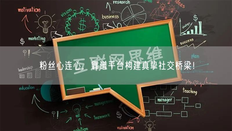 粉丝心连心，靠谱平台构建真挚社交桥梁！