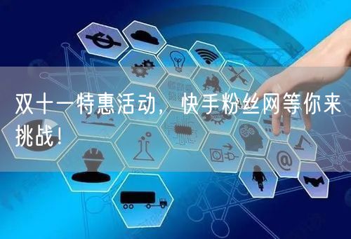 双十一特惠活动，快手粉丝网等你来挑战！